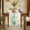 13x72” Green Eucalyptus Floral Table Runner – Spring/Summer Home Decor